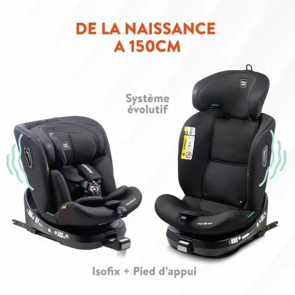 Auton Istuin Babyauto Antrasiitinharmaa 0 (de 0 a 10 kilos) I (9 - 18 kg) II (15-25 kg) III (22 - 36 kg) Lasten ECE R129