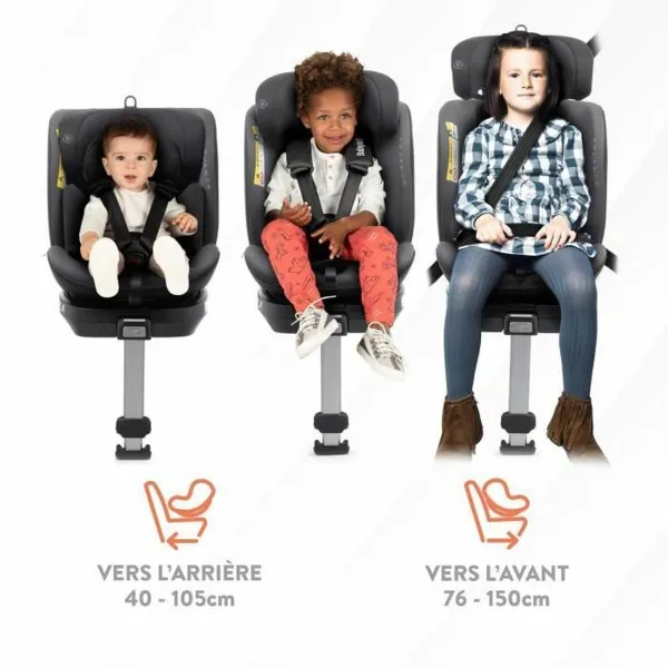 Auto Krēsls Babyauto Antracīts 0 (de 0 a 10 kilos) I (9 - 18 kg) II (15-25 kg) III (22 - 36 kg) Bērnu ECE R129