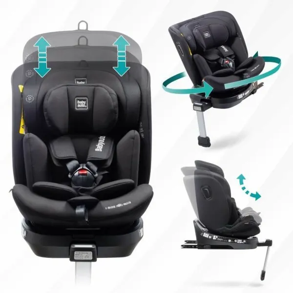 Auton Istuin Babyauto Antrasiitinharmaa 0 (de 0 a 10 kilos) I (9 - 18 kg) II (15-25 kg) III (22 - 36 kg) Lasten ECE R129