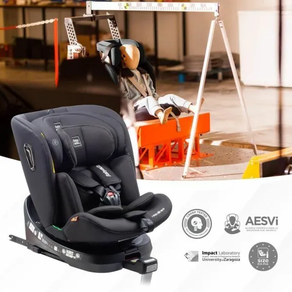 Auton Istuin Babyauto Antrasiitinharmaa 0 (de 0 a 10 kilos) I (9 - 18 kg) II (15-25 kg) III (22 - 36 kg) Lasten ECE R129