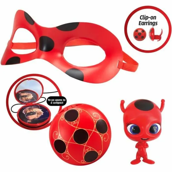 Маскарадные костюмы для детей Bandai Miraculous Ladybug Красный rouge LadyBug