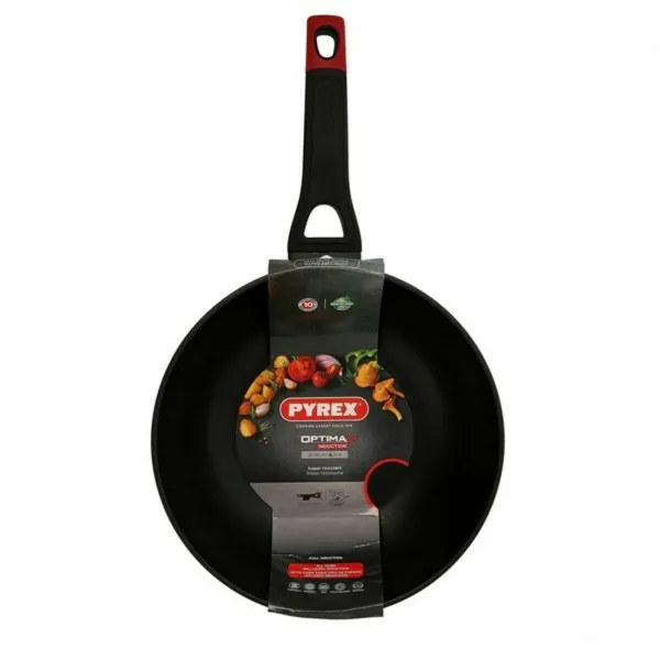 Vokpanna Pyrex Melns Alumīnijs