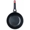 Wok Pan Pyrex Black Aluminium