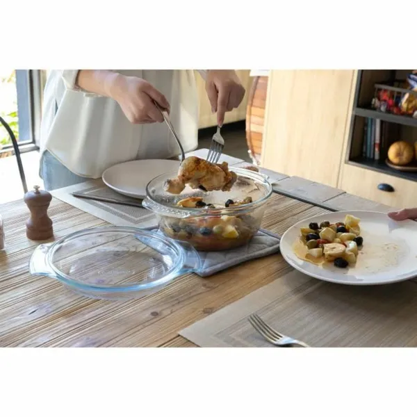 Katls Pyrex Caurspīdīgs 1 L Ø 27 cm