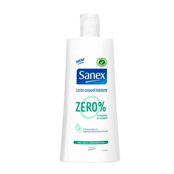 Sanex Zero% Dry Skin Body Moisturiser 400ml