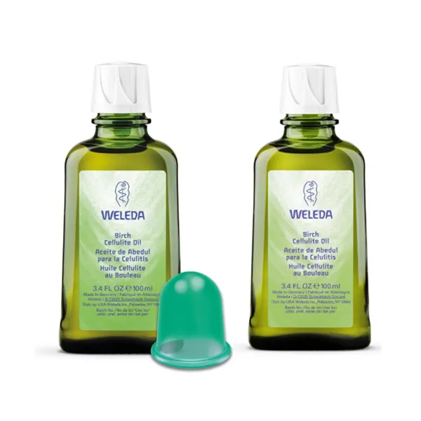 Weleda Birch Cellulite Oil 100ml Set 3 Pieces 