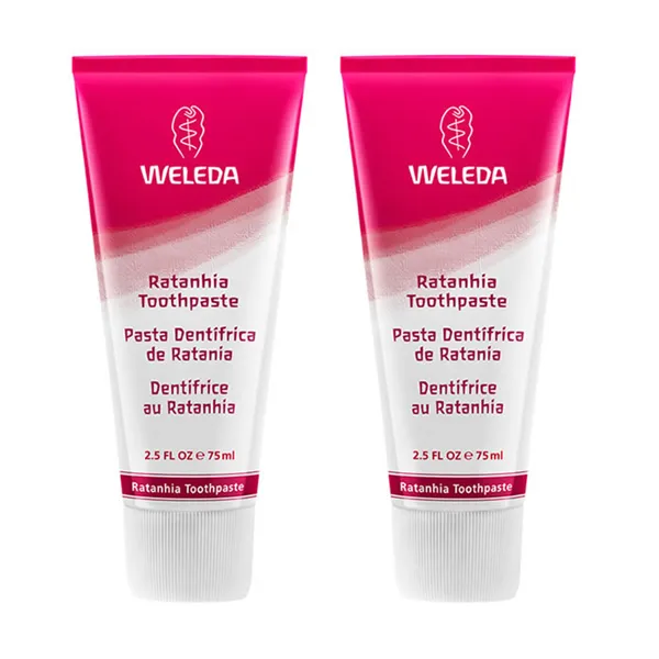 Weleda Ratanhia Toothpaste 2x75ml