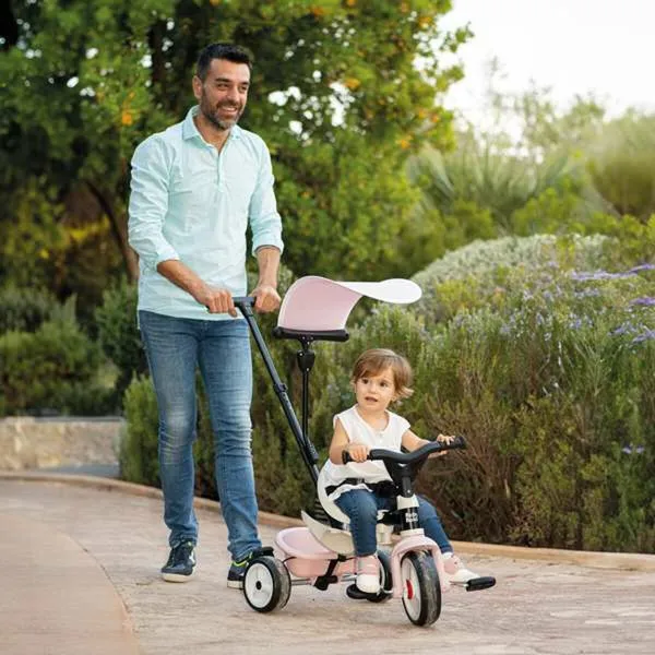 Tricycle Smoby Paseo para bebés Pink