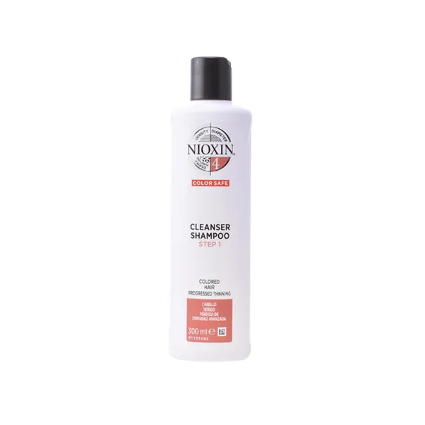 Nioxin System 4 Shampoo Colored Hair Volumizing Very Weak Fine Hair 300ml