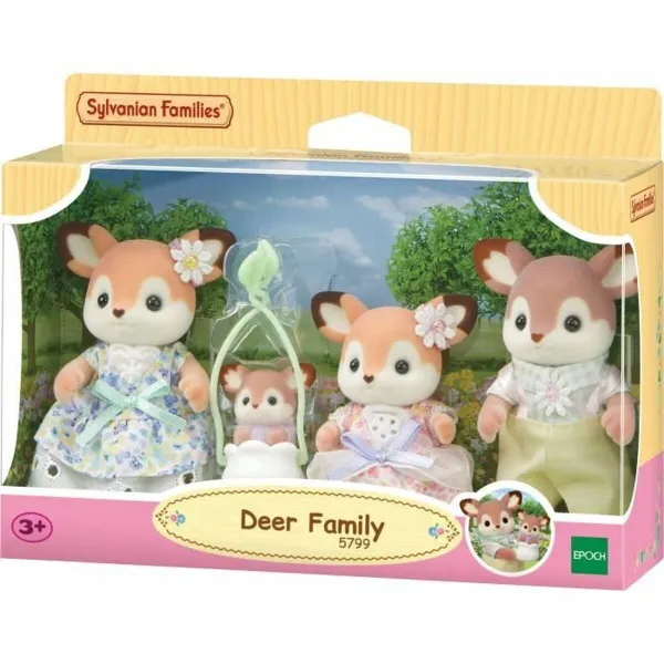 Сочлененная фигура Sylvanian Families La familia Biche Животные