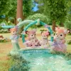 Jointed Figure Sylvanian Families Ciervo bebé y columpio animals