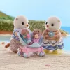 Сочлененная фигура Sylvanian Families La familia de las nutrias marinas Животные