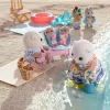 Сочлененная фигура Sylvanian Families La familia de las nutrias marinas Животные