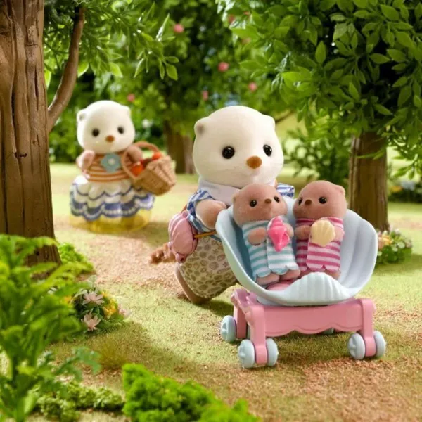 Sujungiama dalis Sylvanian Families La familia de las nutrias marinas gyvūnai