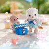 Сочлененная фигура Sylvanian Families Las hermanas nutrias marinas Животные