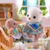 Съчленена Фигура Sylvanian Families Las hermanas nutrias marinas dzīvnieki