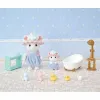Figuuri, jossa liikkuvat raajat Sylvanian Families Baño de malvaviscos de los hermanos ratones eläimet