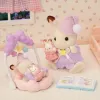 Sujungiama dalis Sylvanian Families Las hermanas conejitas de chocolate: hora de dormir Mergina