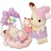 Sujungiama dalis Sylvanian Families Las hermanas conejitas de chocolate: hora de dormir Mergina