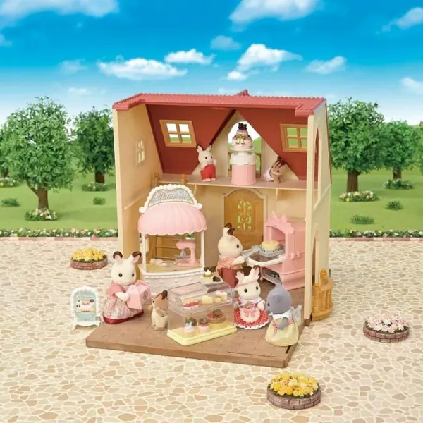 Съчленена Фигура Sylvanian Families La caja de pasteles Pastry Chef