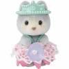 Figuuri, jossa liikkuvat raajat Sylvanian Families Princesas con vestidos de flores Prinsessa