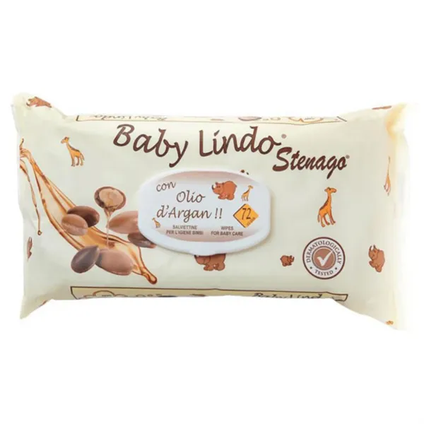 Baby Lindo Argan Oil Wipes 72ud