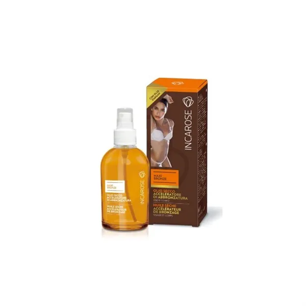 Incarose Dry Oil Tan Accelerator Face And Body 125ml