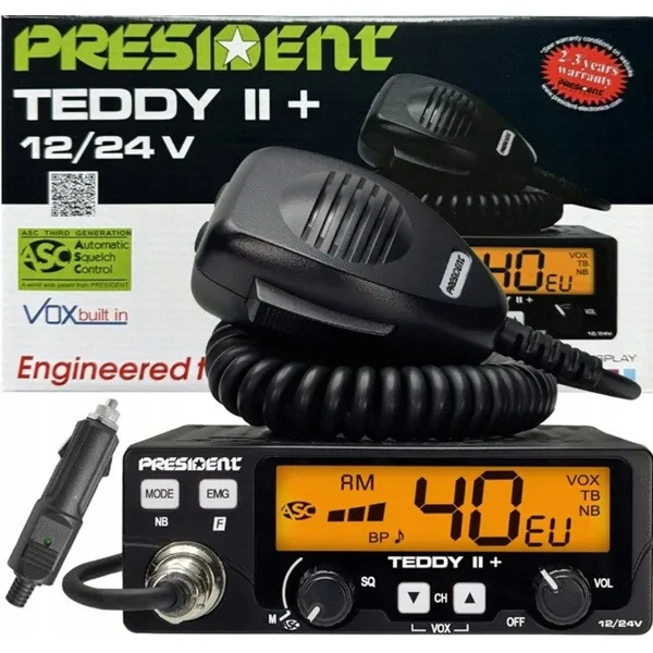 Raadio President Teddy II+