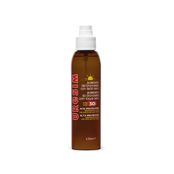 Uresim Dry Oil Tan Accelerator Spf30 125ml