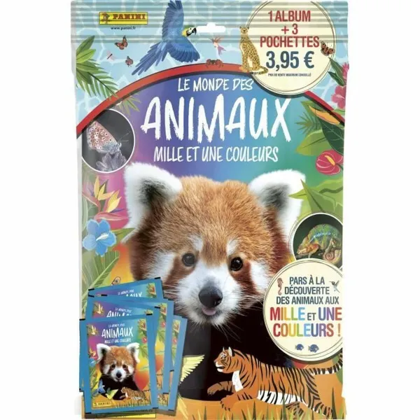 Альбом хромированный Panini Animaux