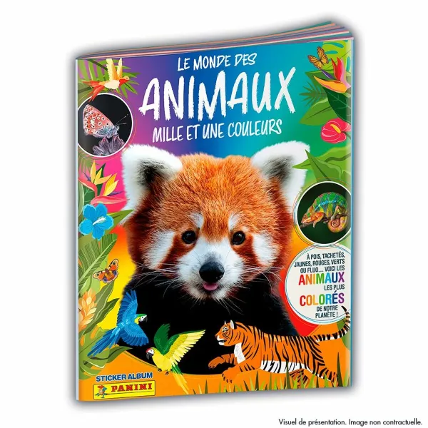 Альбом хромированный Panini Animaux
