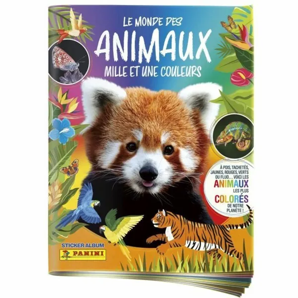 Альбом хромированный Panini Animaux