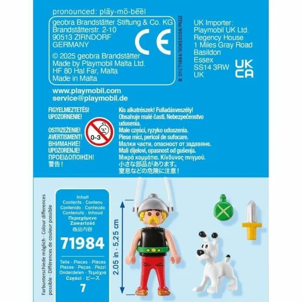 Playset Playmobil 71984 Astérix 7 Pieces