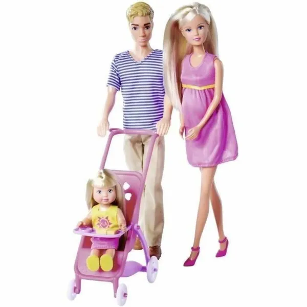 Kūdikio lėlė Simba Steffi Love - Familia Feliz
