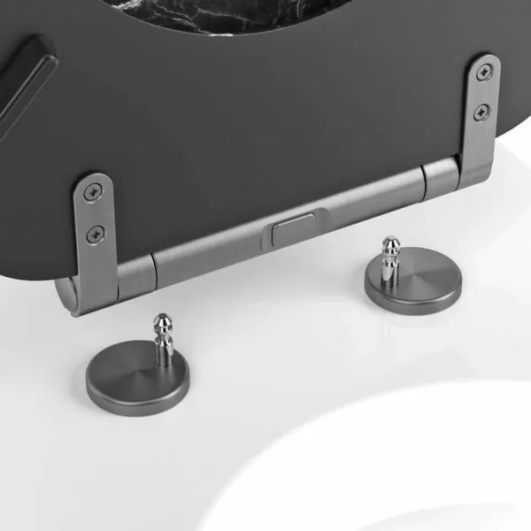 WC-istuin Gelco Musta