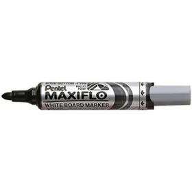 Whiteboard marker Pentel Maxiflo Black 12 Pieces