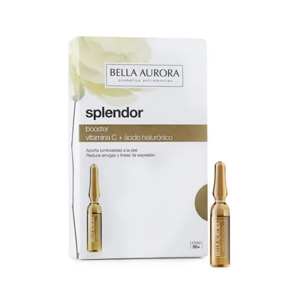 Bella Aurora Splendor Booster Vitamin C + Hyaluronic Acid Ampoules 5x2ml