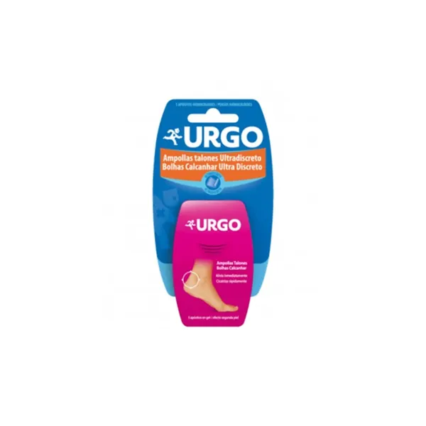 Urgo Ultra Discreet Heel Blisters 5 Dressings