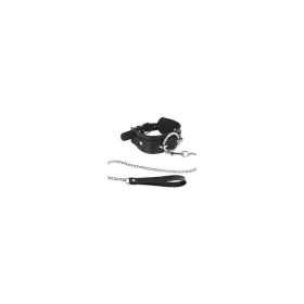 Collar with lead Fetish Tentation Black