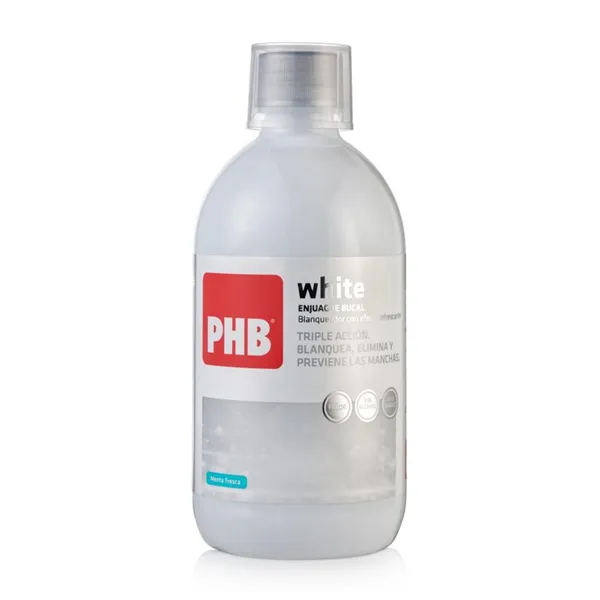 Phb White Enjuague Bucal 500ml