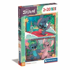 Palapeli Clementoni Stitch 2 Kappaletta (2 osaa)
