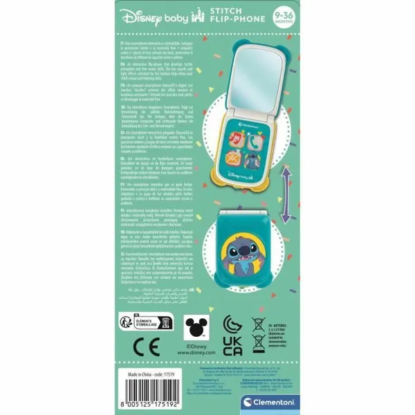 Интерактивная игрушка для маленьких Clementoni Stitch
