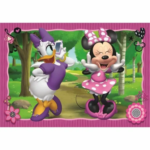 Puzle un domino komplekts Clementoni Maxi - Minnie (24 gb.)