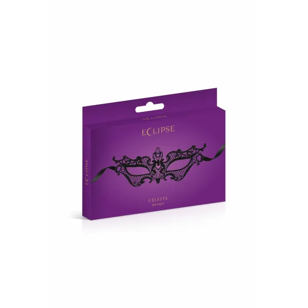 Maska Maskarade Melns