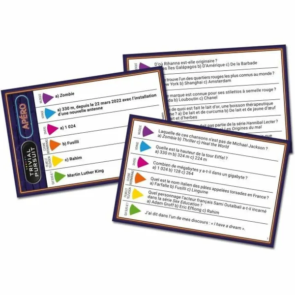 Quiz game Trivial Pursuit Apéro