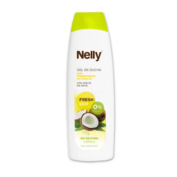 Nelly Bath Gel Fresh & Go Coconut 600ml