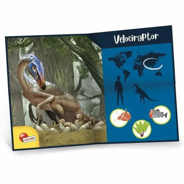 Edukacinis žaidimas Lisciani Giochi I'm GENIUS Super Kit Velociraptor Nuevo