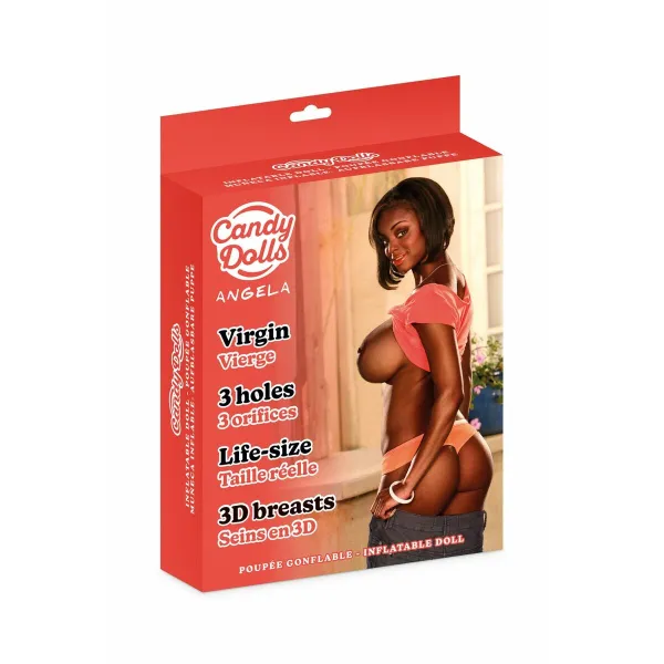 Piepūšama Lelle Candy Dolls Angela