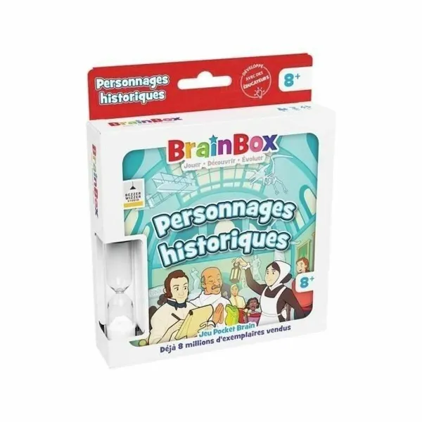 Edukacinis žaidimas Brainbox personnages historiques