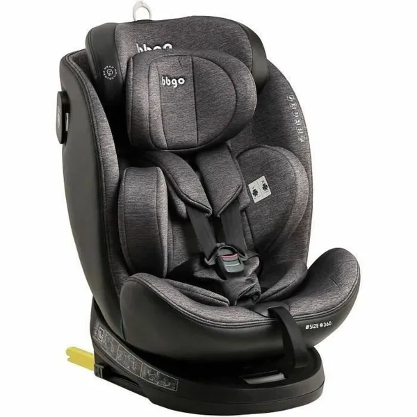 Auton Istuin BBGO Harmaa 0 (de 0 a 10 kilos) 0+ (de 0 a 13 kilos) I (9 - 18 kg) II (15-25 kg) III (22 - 36 kg) Lasten ECE R129